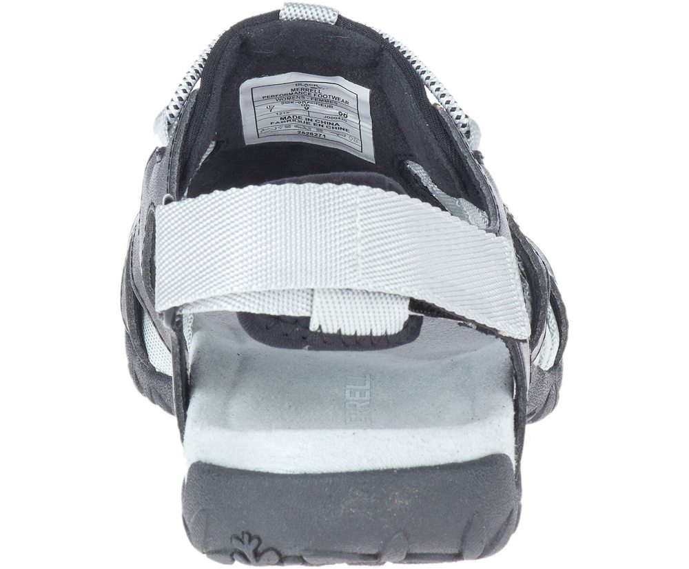 Sandálias Senhora - Merrell Terran Cage Backstrap - Branco/Pretas - CWP916502